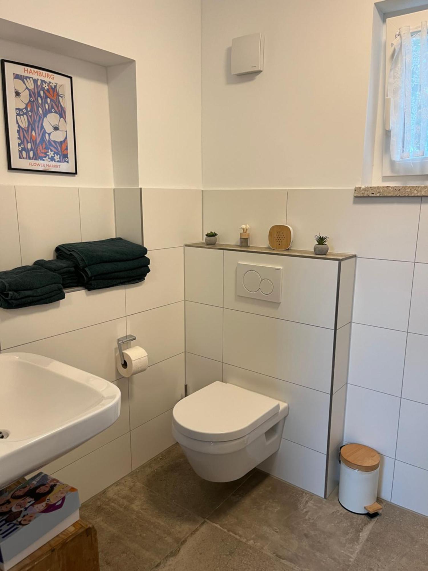 Fewo Brauel Am Nordpfad Zevener Geest - Ruhige, Moderne 2 Zimmer Wohnung, Ladestation, Parkplatz, Wlan, Garten Exterior photo
